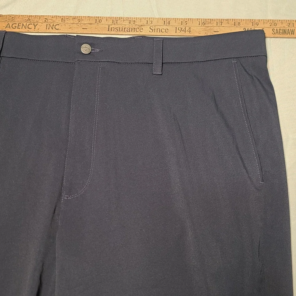 Callaway Golf‎ Pants Mens 38x30 Navy Blue Stretch Performance Trousers AZ2159
